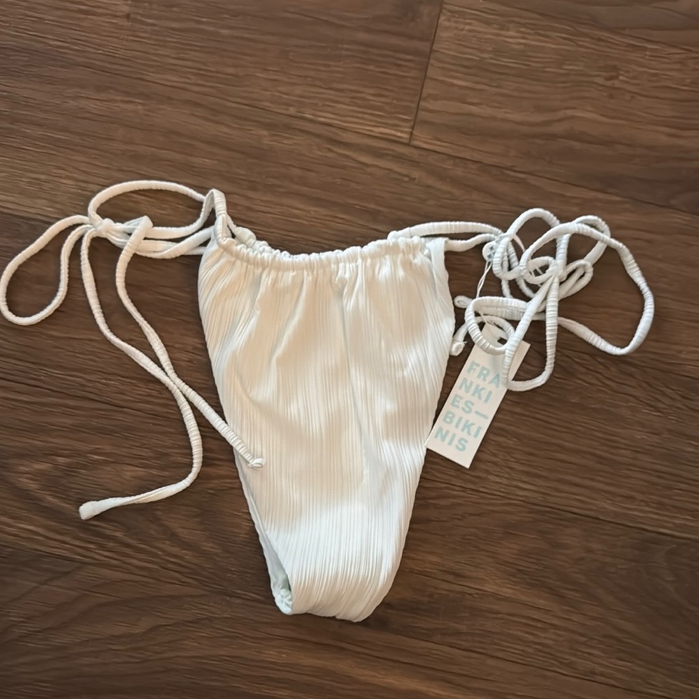 Frankie’s Bikinis “Tia Plisse” Bikini Bottom